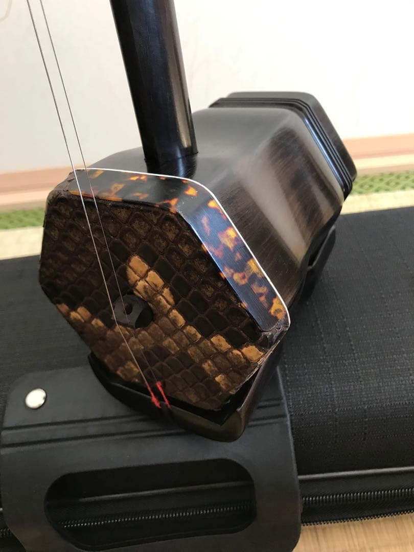 二胡　最上級黒檀　古月琴坊　萬其興　美品