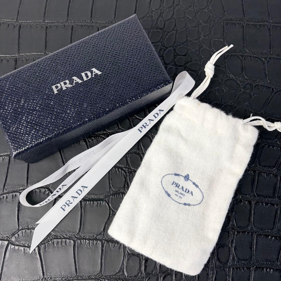 付属品完備】プラダPRADA ロボットエドワードチャームキーホルダー