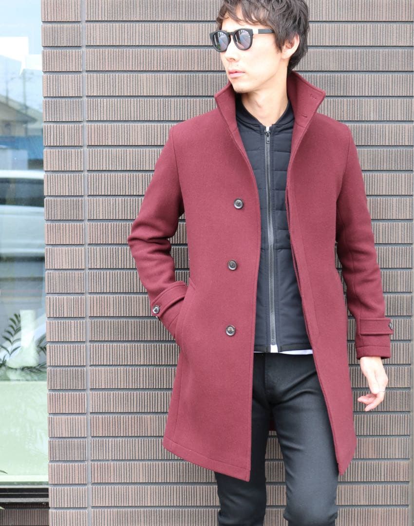 f*a様 junhashimoto スタンドカラーコート　STANDCOLLAR