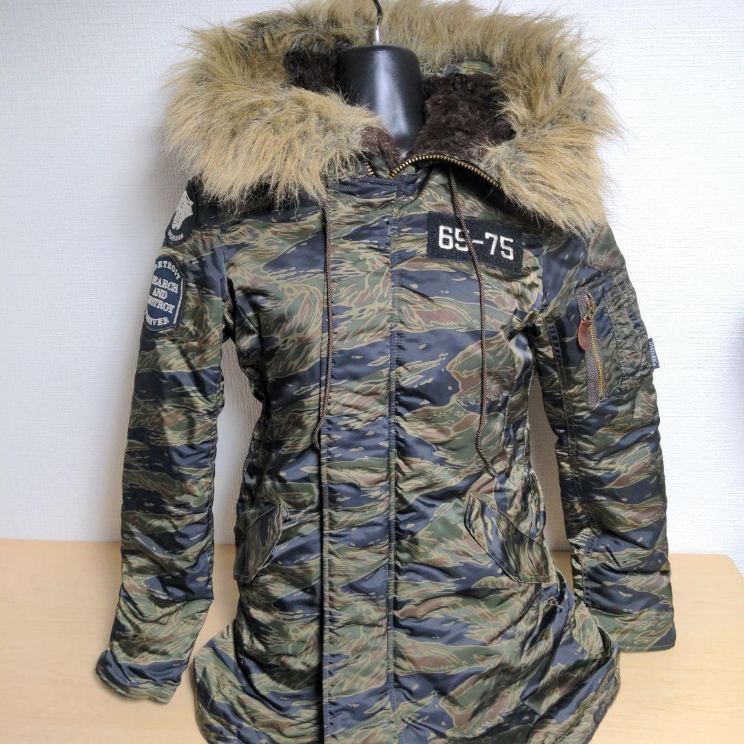 by17. HYSTERIC GLAMOUR 迷彩柄 パーカー モッズコート