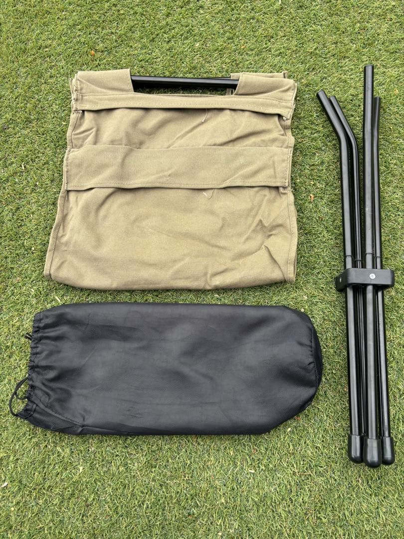 【4点セット】ソロ ティピー 1 、2股ポール、タープ、薪キャリースタンド