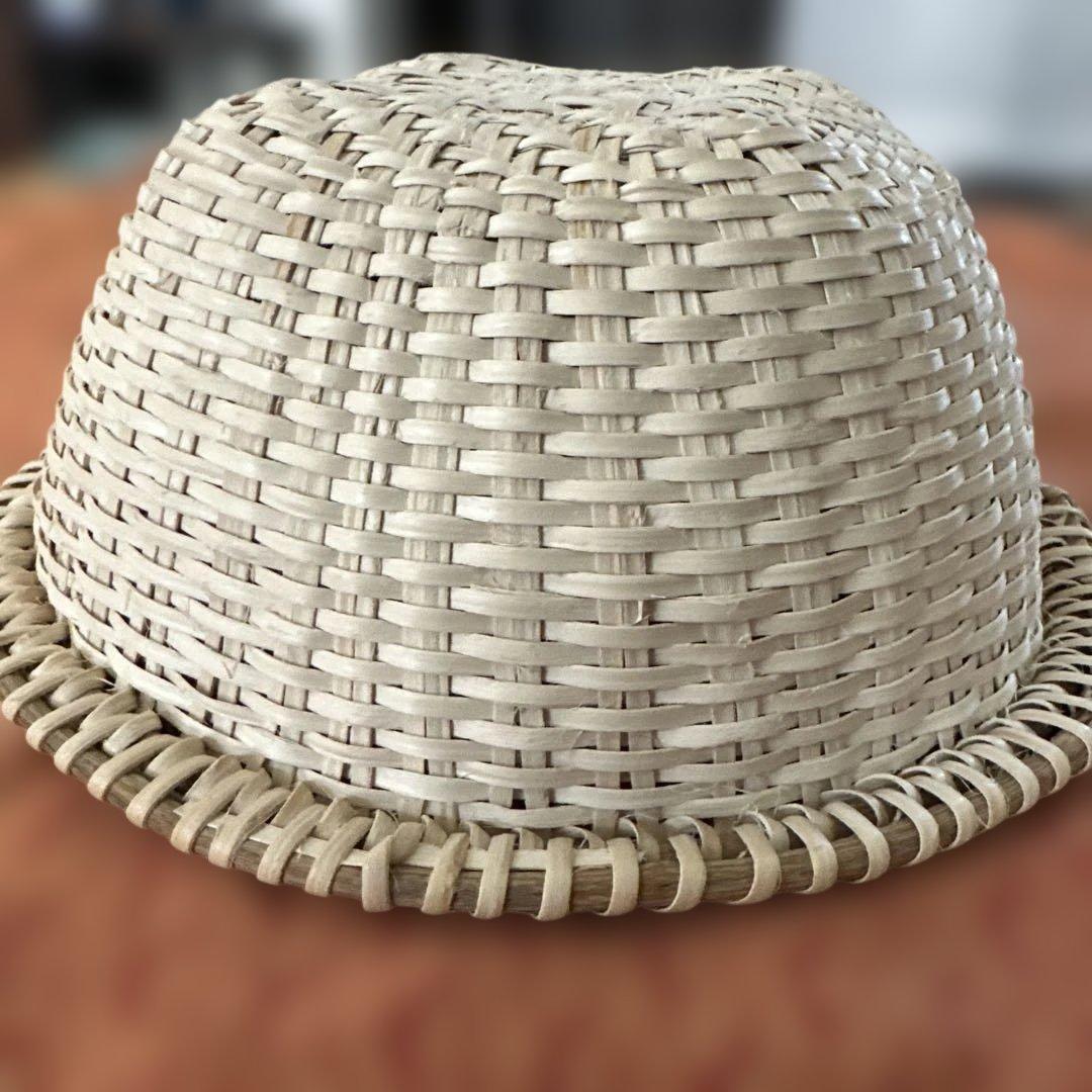 奥会津　編み組細工マタタビ　米とぎ またたびざる