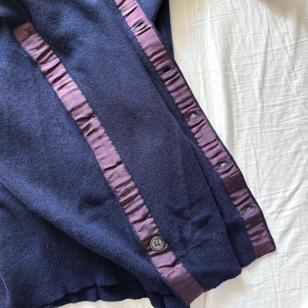 極上 90s Burberrys cashmere cardigan バーバリー