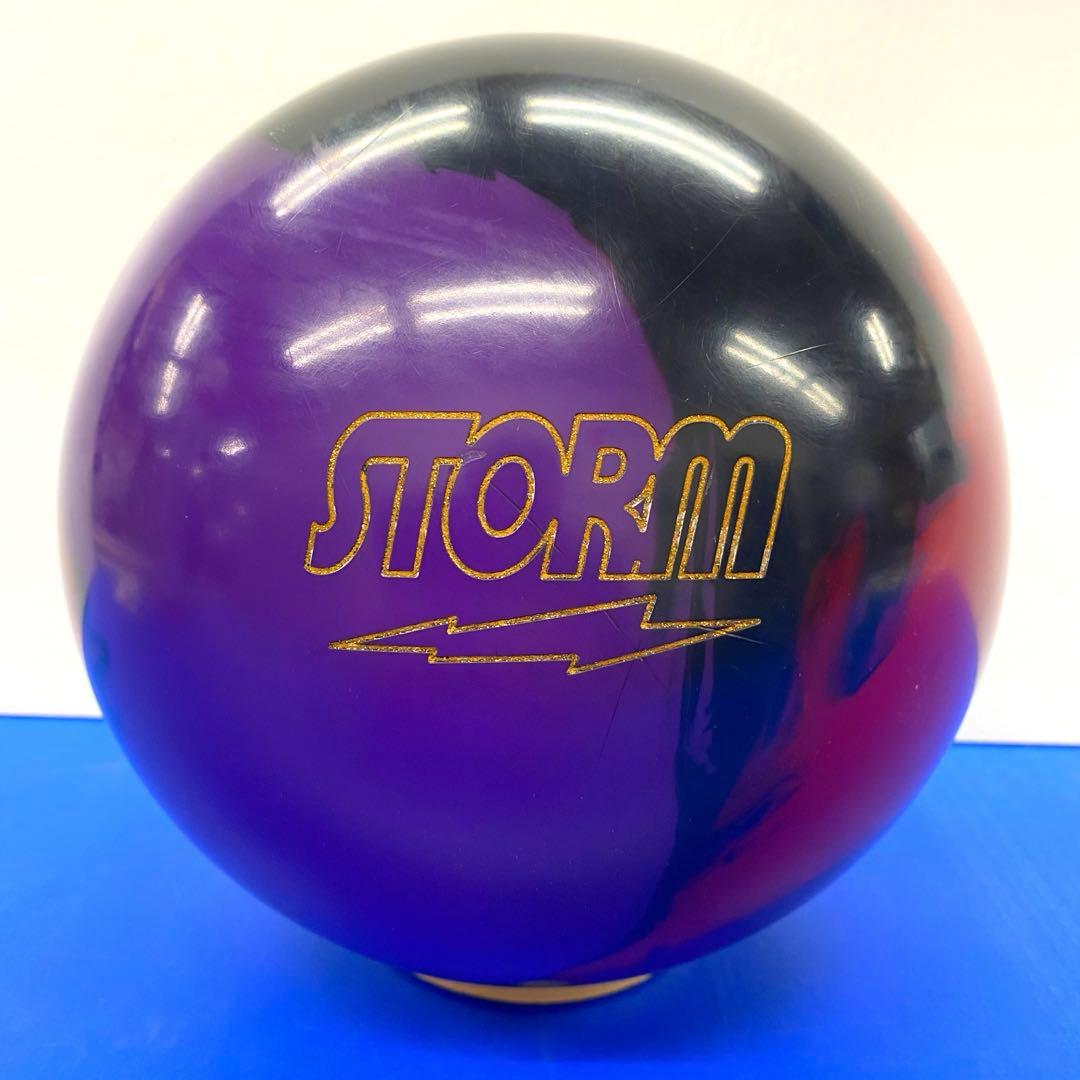 美品プラグ済み Lock IT ストーム Storm ボウリング ボール 中古品 STORM