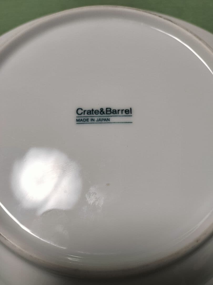 Crate＆Barrel皿 14枚セット