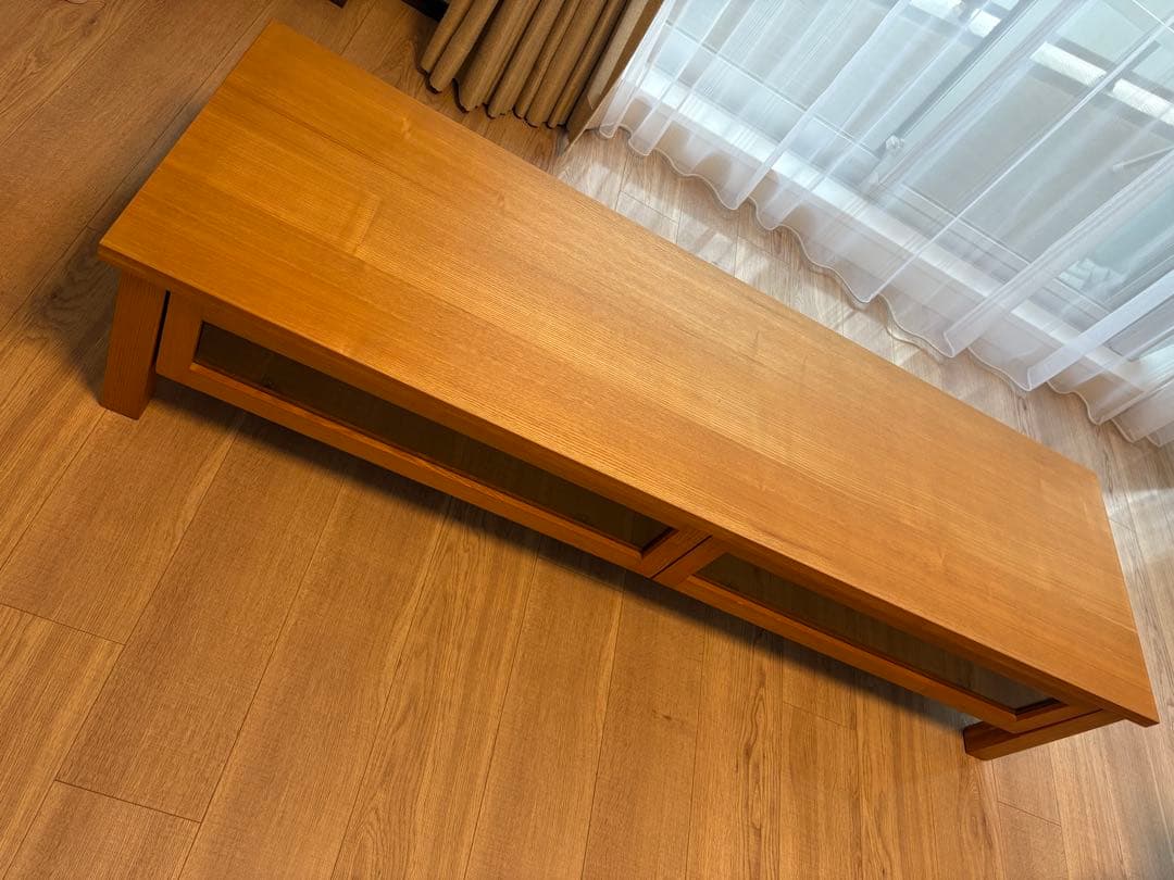 廃盤品 無印良品 テレビボード AVラック タモ材 150cm幅 - メルカリ