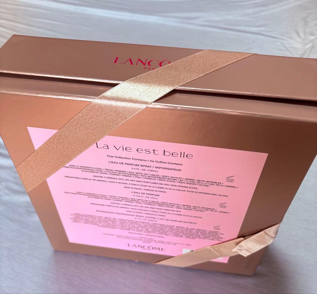 ランコムギフトボックス-La vie est belleコレクション3点セット