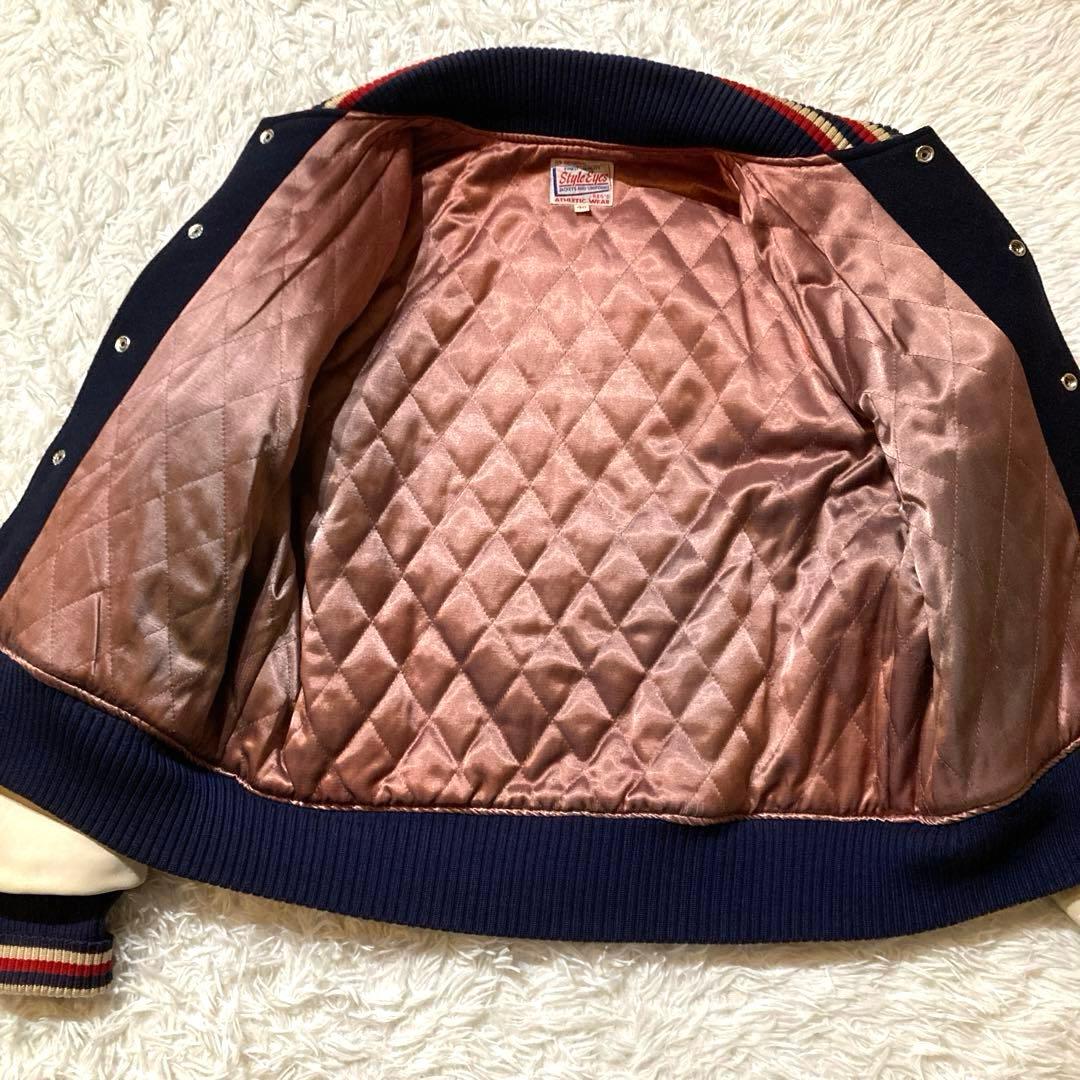 希少フルデコ】STYLE EYES スタイルアイズ スタジャン 40 希少L - メルカリ