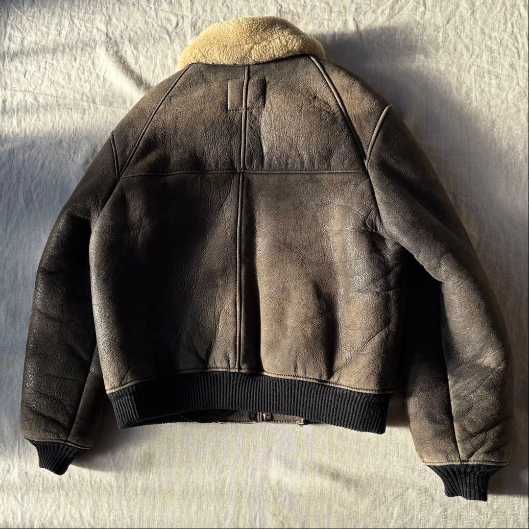 SCHOTT ショット B-6 ムートン フライトジャケット 40 USA製