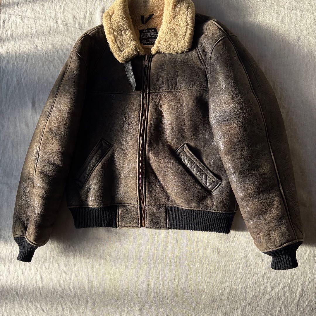SCHOTT ショット B-6 ムートン フライトジャケット 40 USA製