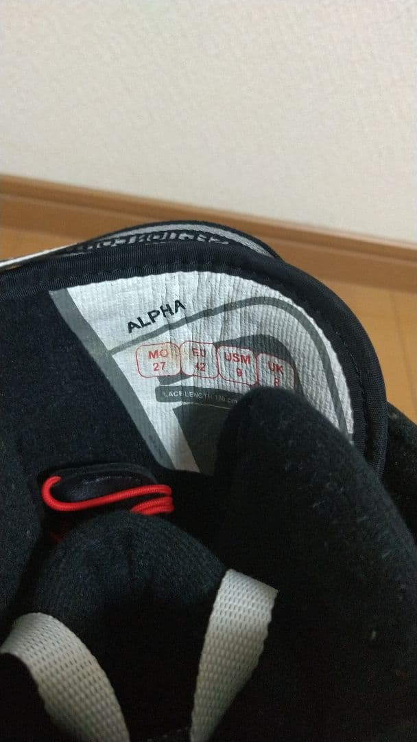 期間限定値下げ！DEELUXE ALPHA 27cm ブーツケース付き - メルカリ