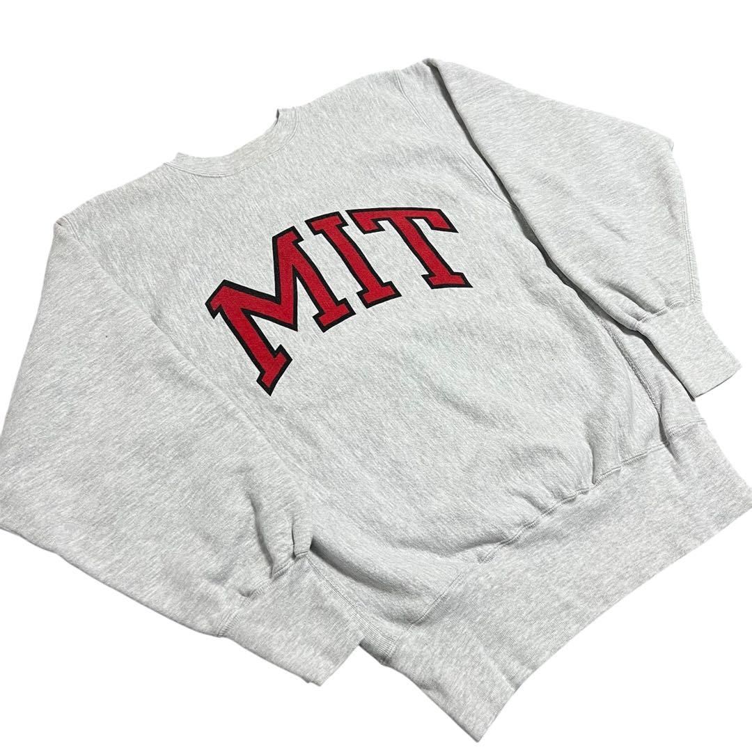 極上　染み込み　90s USA製　チャンピオン　リバースウィーブ　レッド　赤