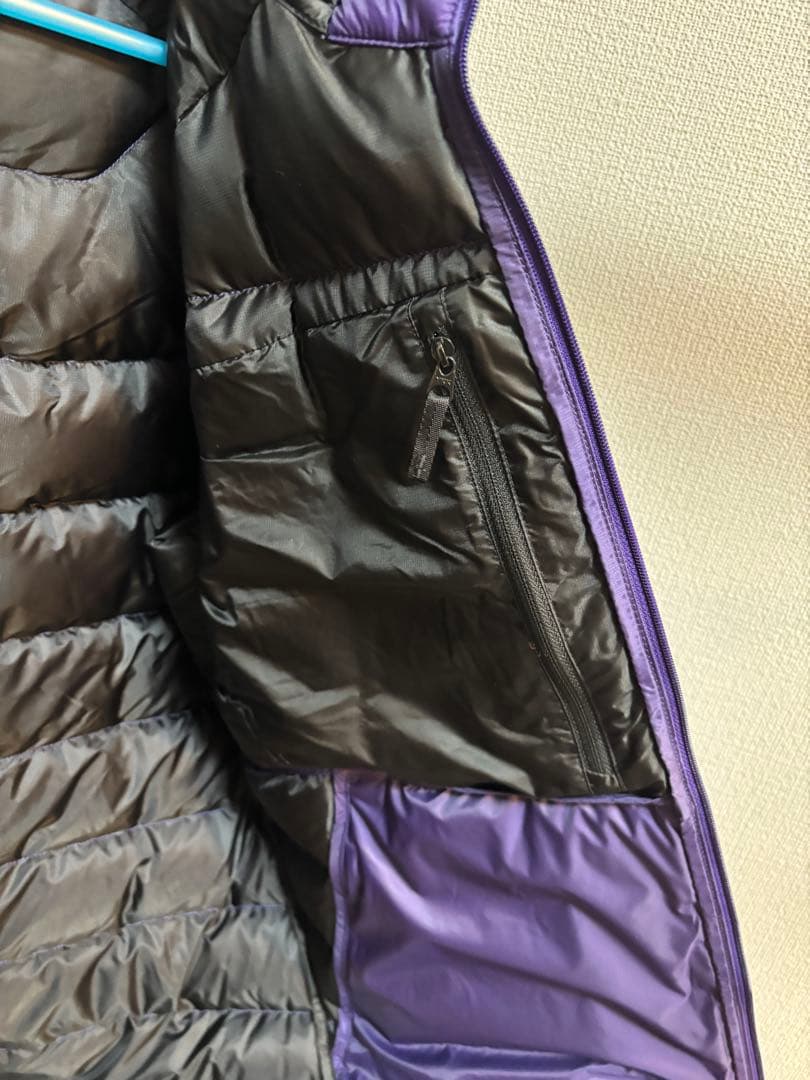 アークテリクス セリウムフーディ ダウンジャケット 紫