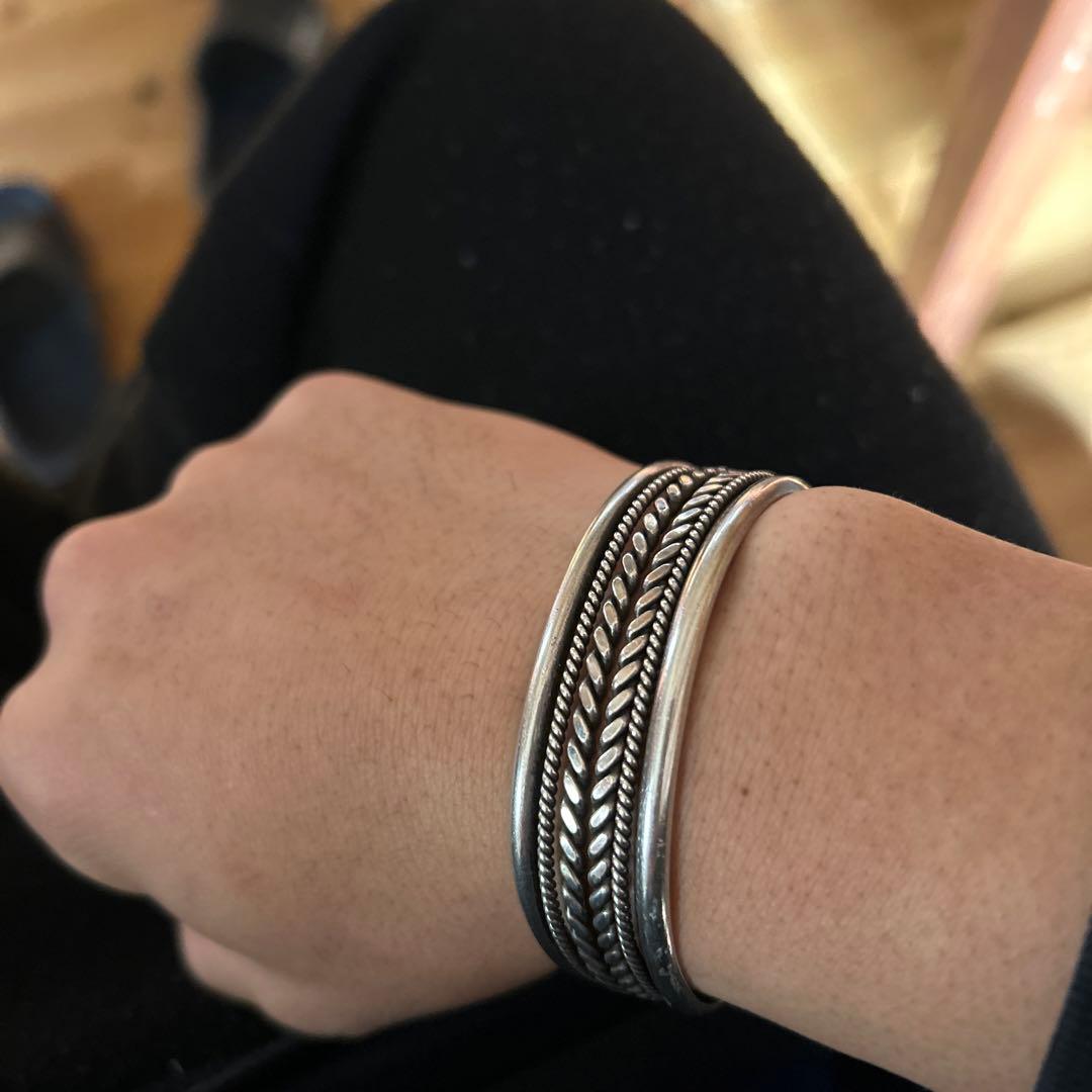 NAVAJO バングル SILVER STERLING