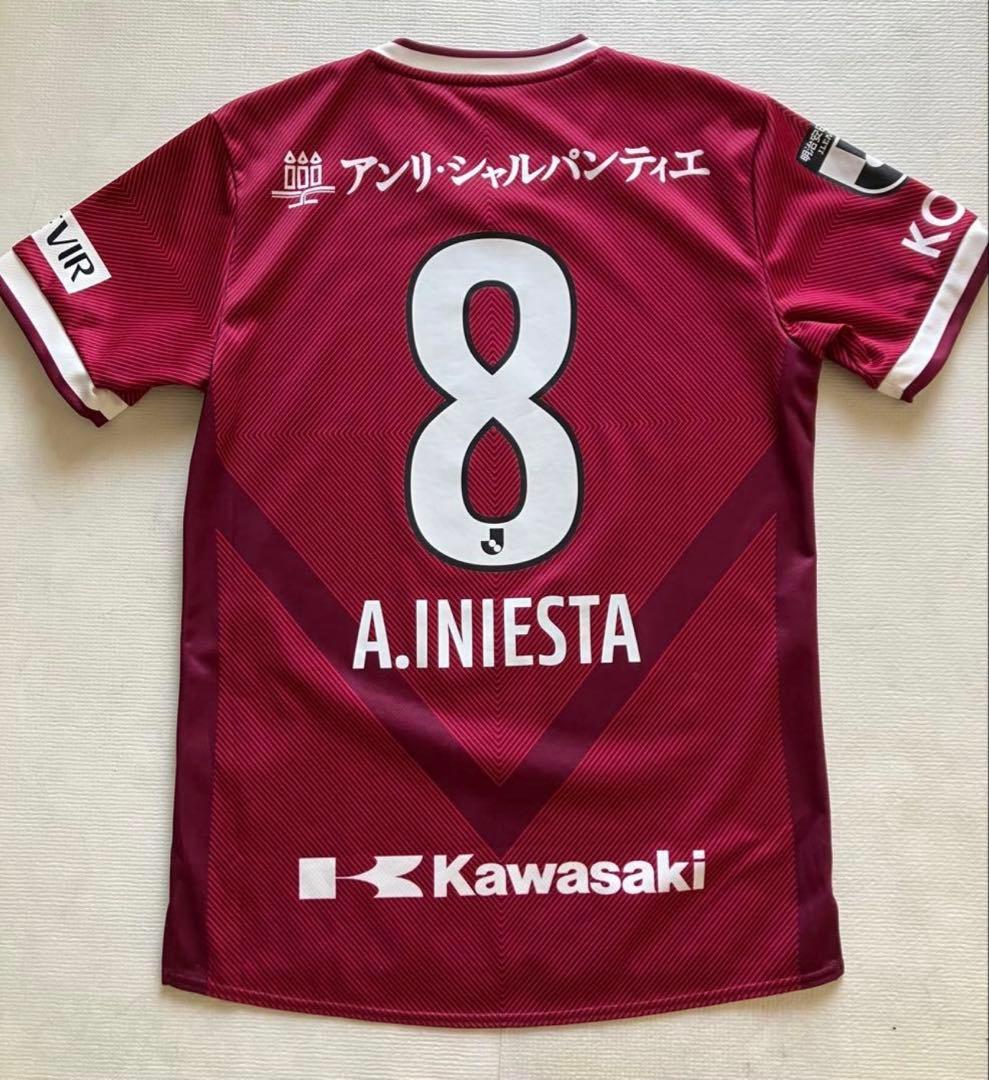 ☆ヴィッセル神戸☆アンドレス イニエスタ☆ユニフォーム☆L☆正規品☆