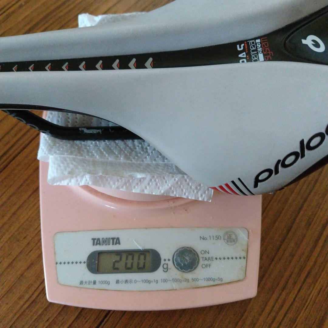 Prologo 134サイズ サドル ホワイト・レッド