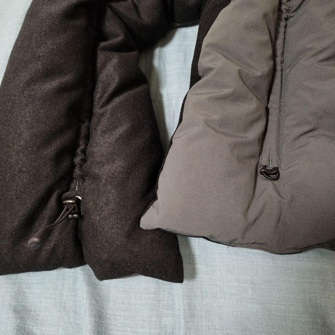 美品meanswhile　Wrap Down Mufflerダウンマフラー