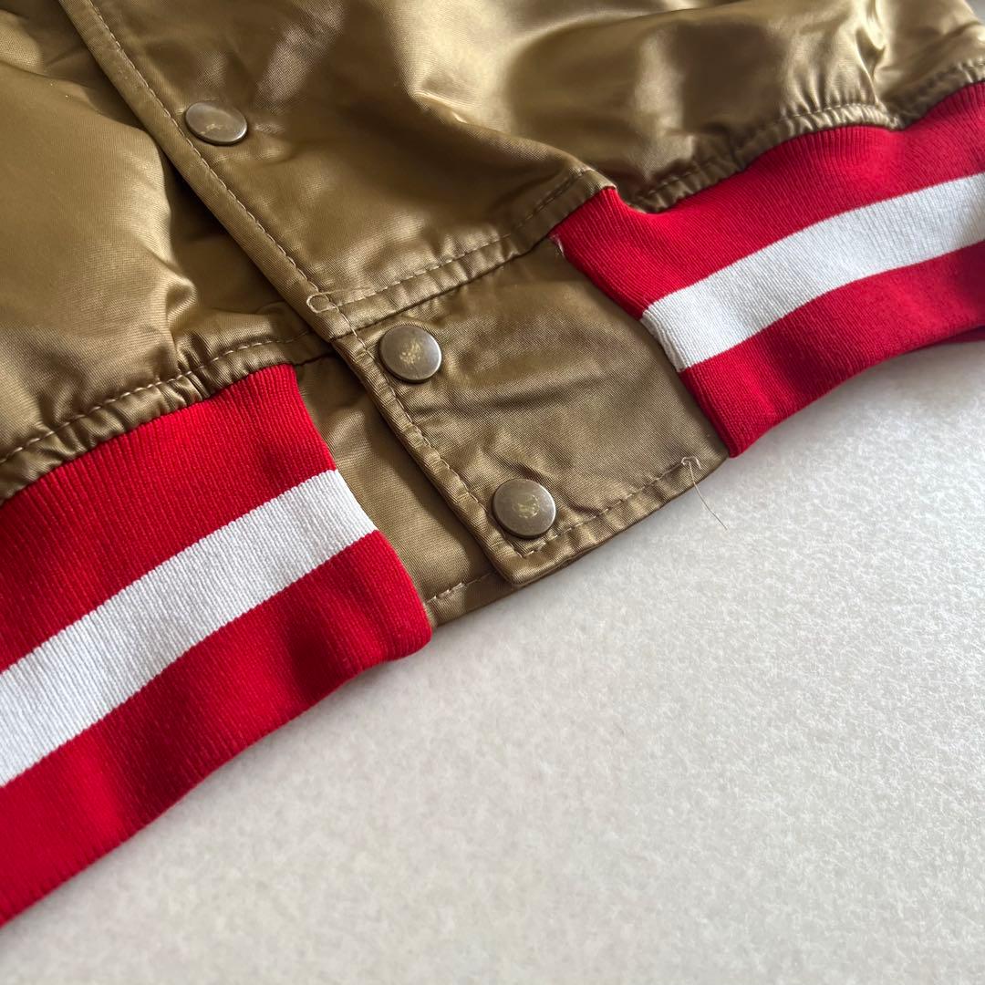 スターター 90s NFL 49ers アワードジャケット スタジャン 希少古着