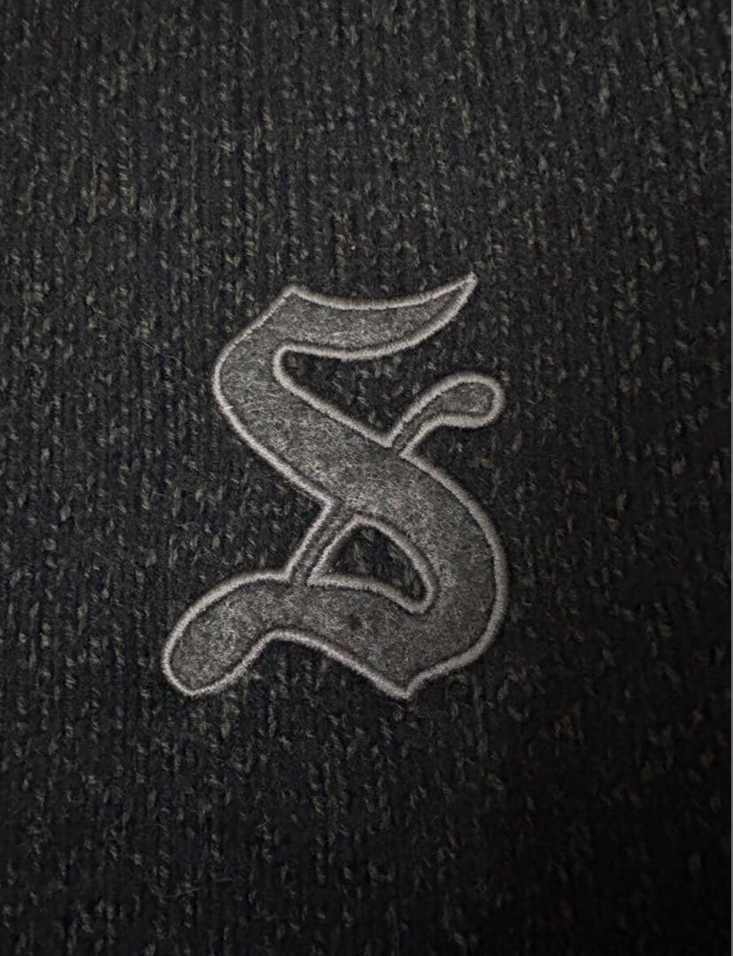 90s】Stussy S Logo Sweater M Blackステューシー 商品詳細クルー