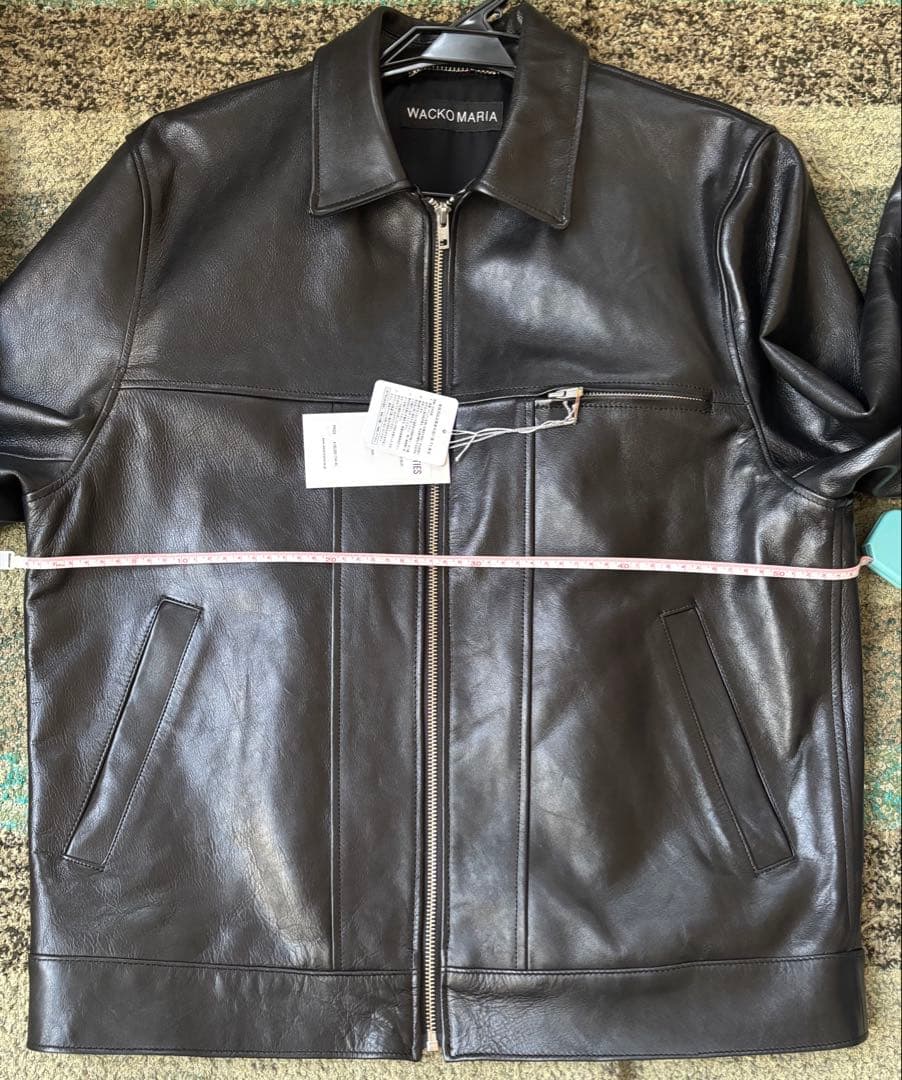 25SS WACKO MARIA ワコマリア LEATHER JACKET XL