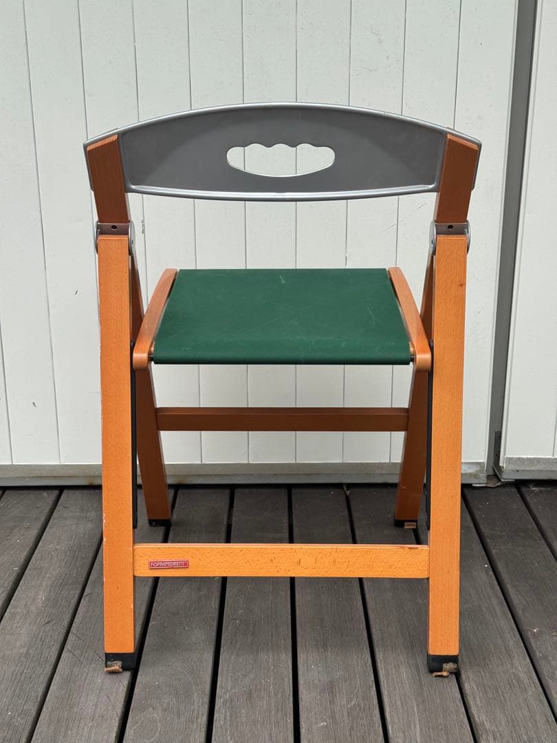 1990's ミッドセンチュリー ポストモダン 折りたたみチェア 2脚セット