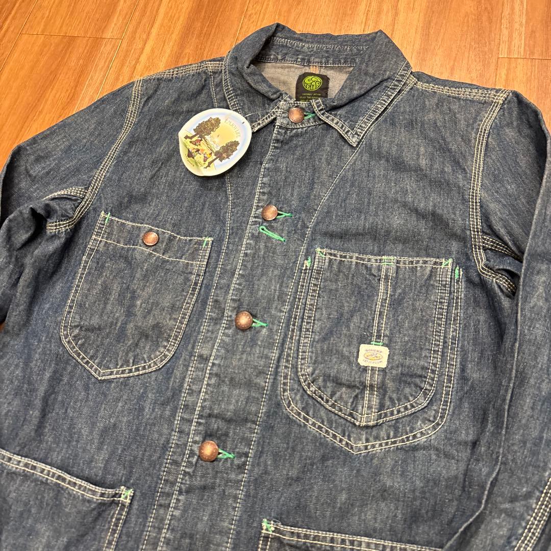 GOHEMP ゴーヘンプ　デニムジャケット　未使用　M 00's 日本製