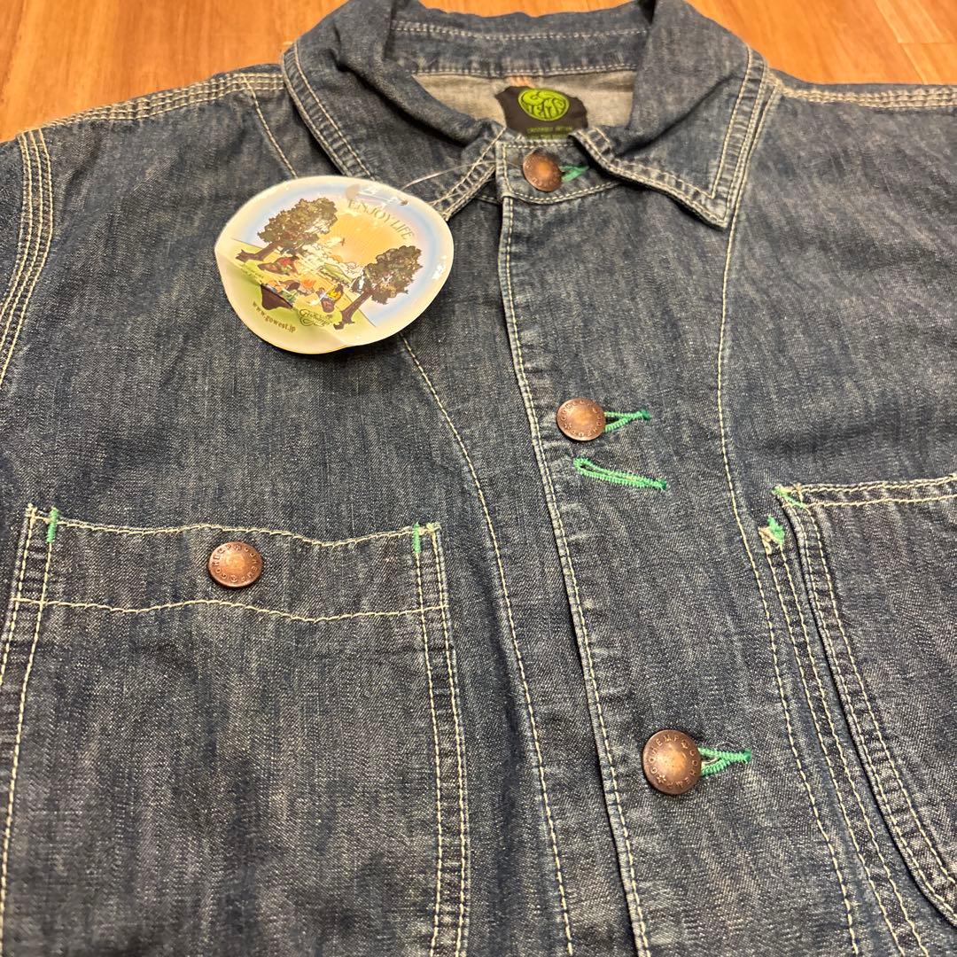 GOHEMP ゴーヘンプ　デニムジャケット　未使用　M 00's 日本製