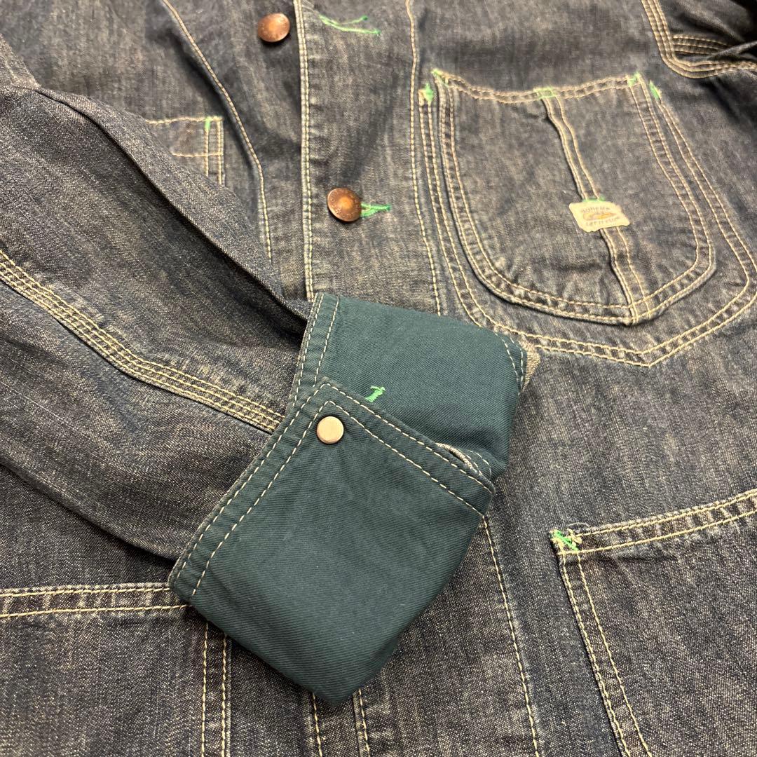 GOHEMP ゴーヘンプ　デニムジャケット　未使用　M 00's 日本製