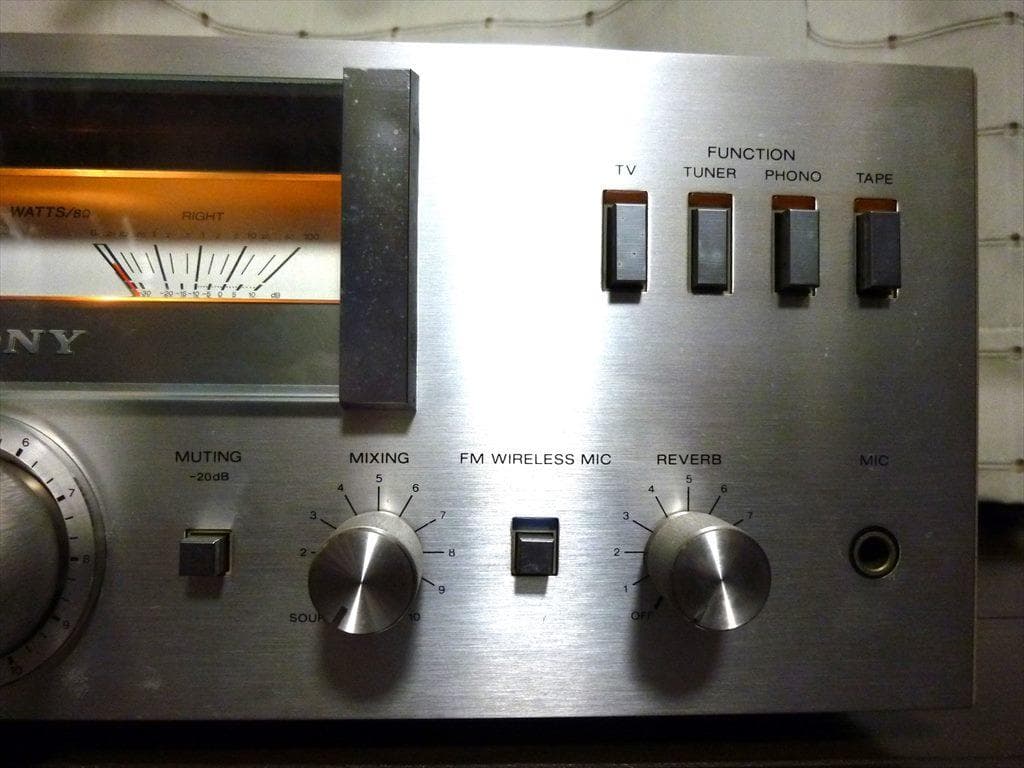 SONY ソニー プリメインアンプ TA-313 修理済 全機能動作 美品 SONY 美