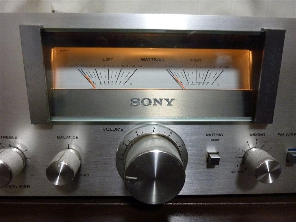 SONY ソニー プリメインアンプ TA-313 修理済 全機能動作 美品 SONY 美