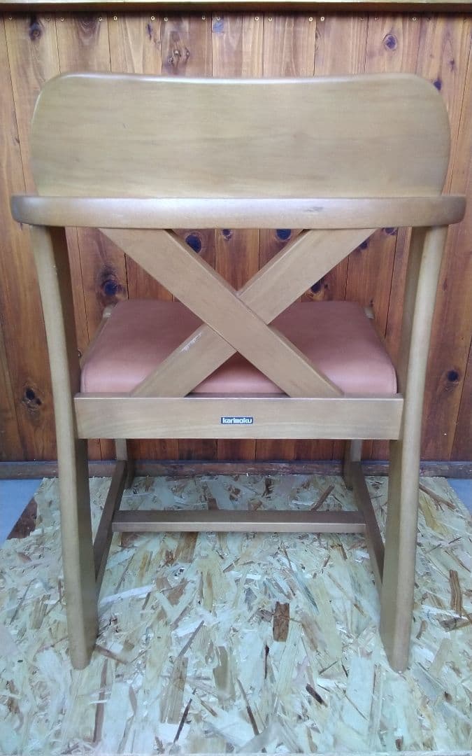 カリモクダイニングチェア　RUSTIC　ルスティック　一脚　レトロヴィンテージ①