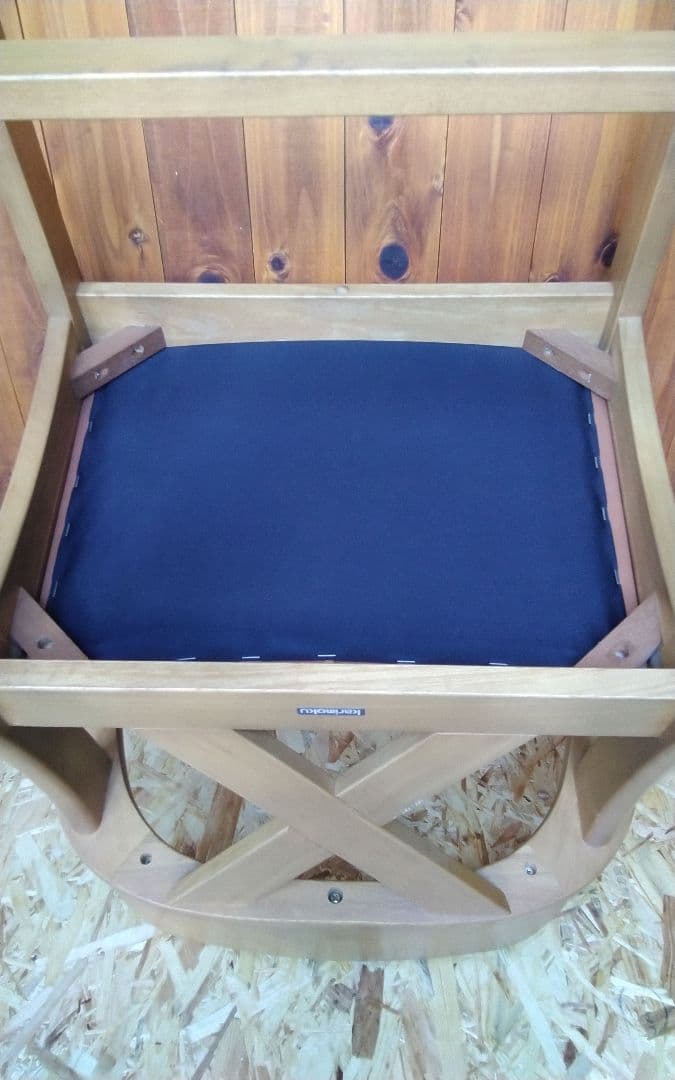 カリモクダイニングチェア　RUSTIC　ルスティック　一脚　レトロヴィンテージ①