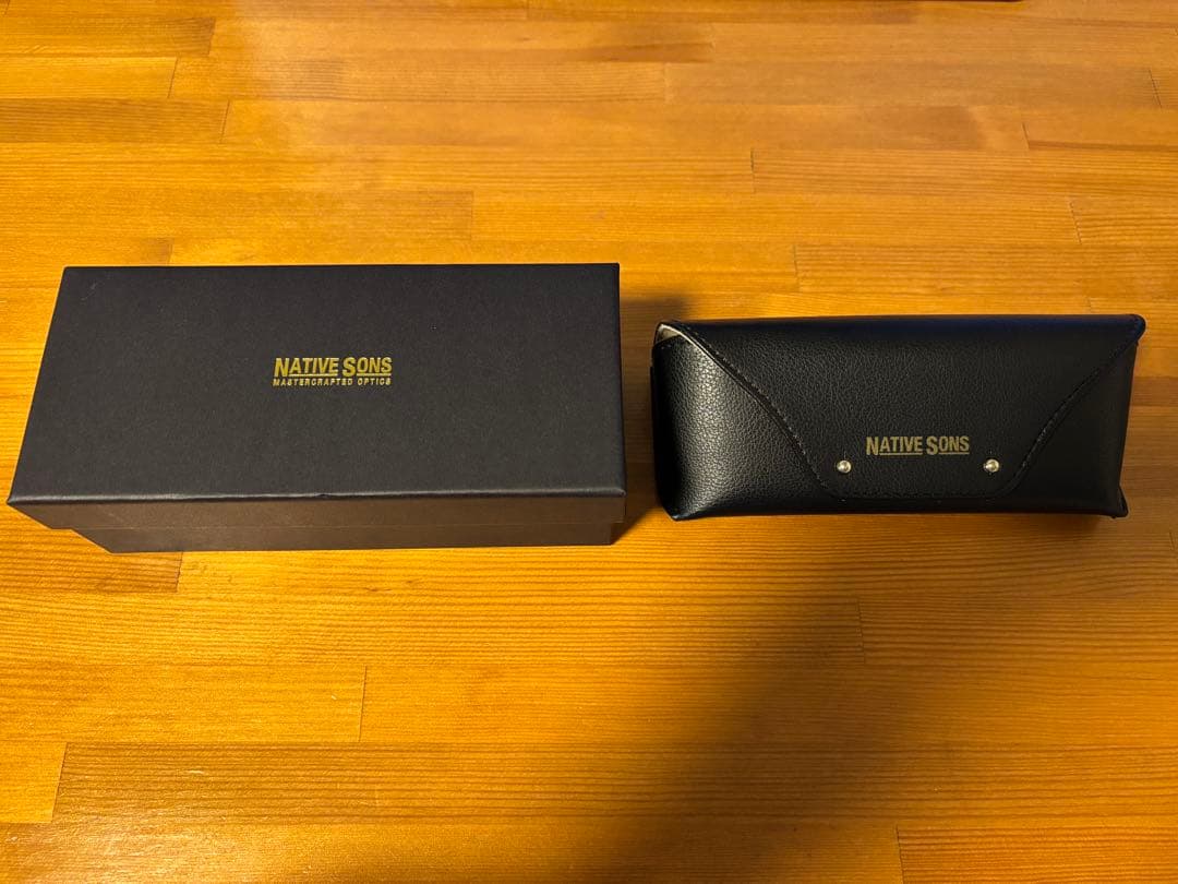 NATIVE SONS クリアラウンドサングラス