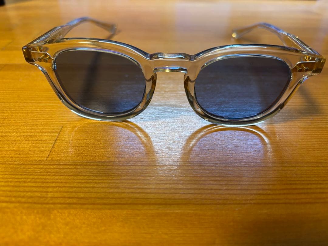 NATIVE SONS クリアラウンドサングラス