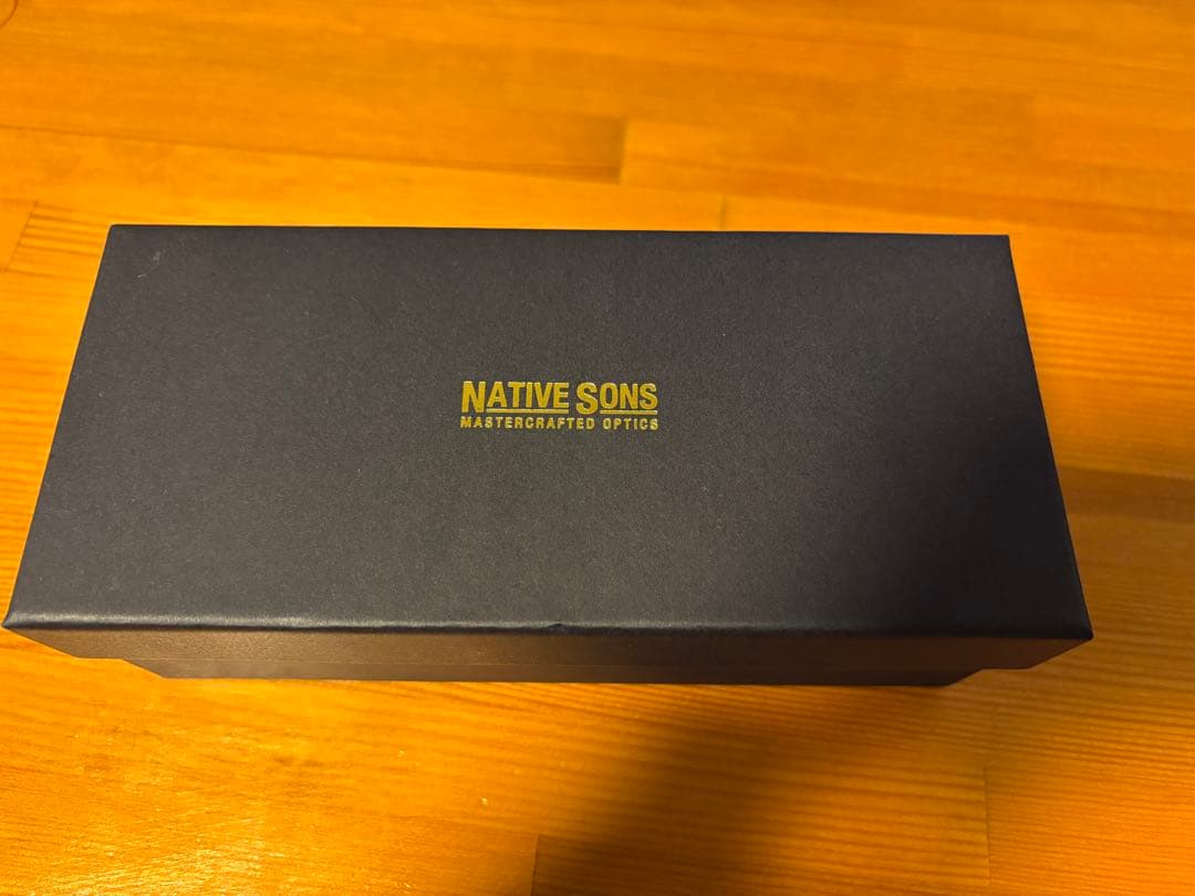 NATIVE SONS クリアラウンドサングラス