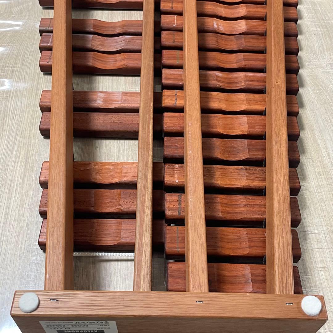 ★美品★ KOROGI こおろぎ 卓上木琴 ECO32 スタンド マレット付き！