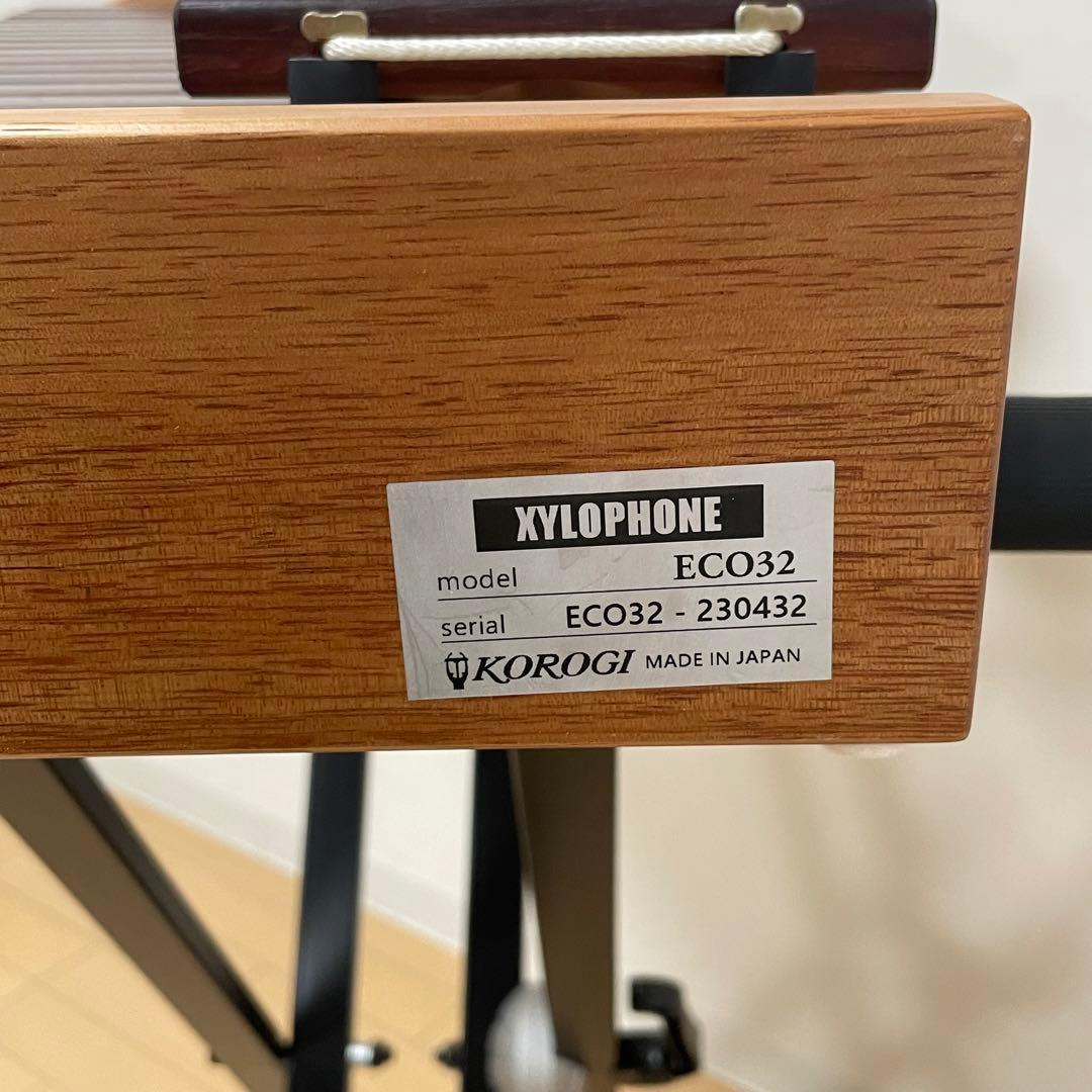 ★美品★ KOROGI こおろぎ 卓上木琴 ECO32 スタンド マレット付き！