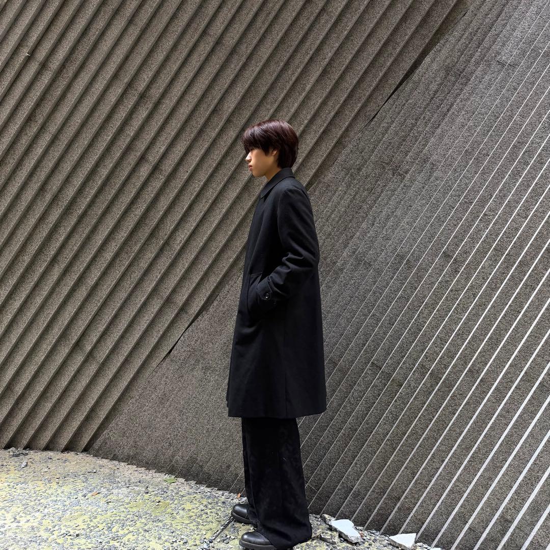 JOHN LAWRENCE SULLIVANサリバン ステンカラーコート ウール