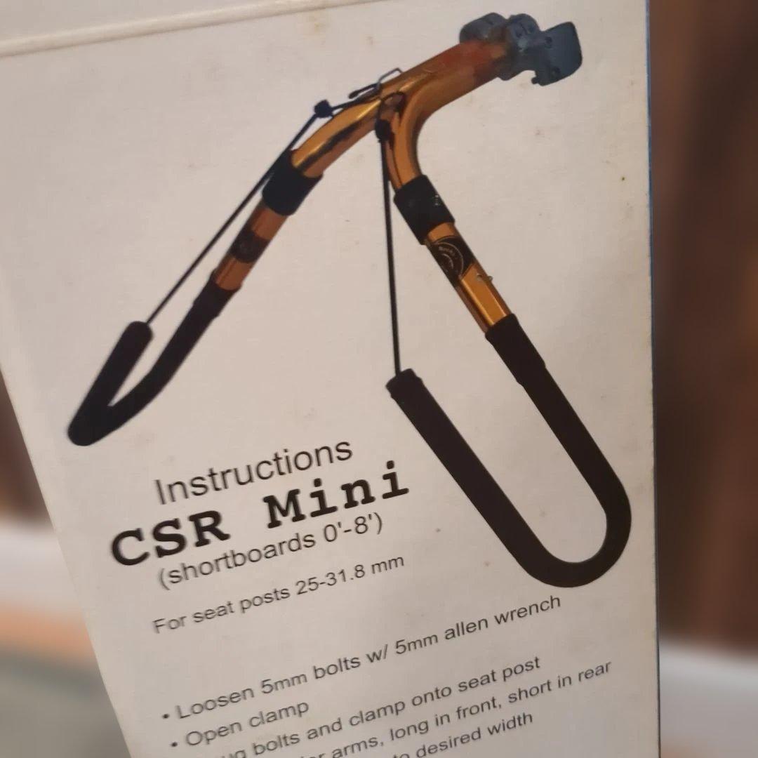 新品未使用　自転車用　サーフボードキャリア　CARVER SURF RACKS