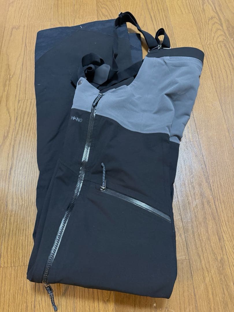 メンズ・スノードリフター・ビブ　Sサイズ　Black