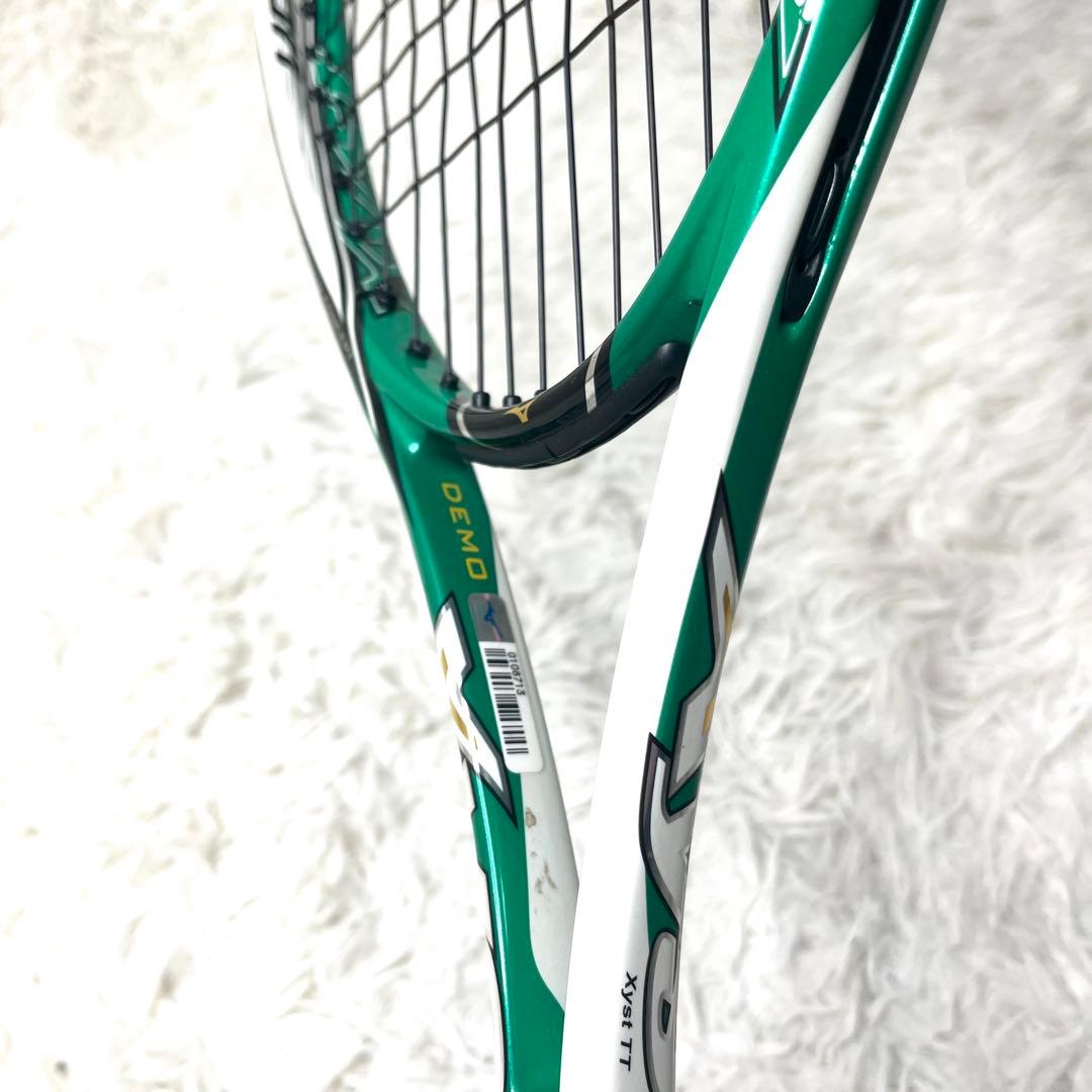 【美品】ミズノ XYST TT 1Uソフトテニス ラケット MIZUNO 前衛