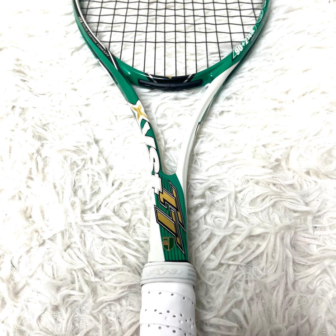 【美品】ミズノ XYST TT 1Uソフトテニス ラケット MIZUNO 前衛
