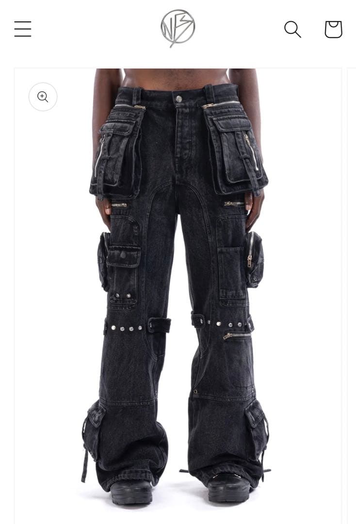 No/Faith Studios（ノーフェイススタジオカーゴデニム) - メルカリ