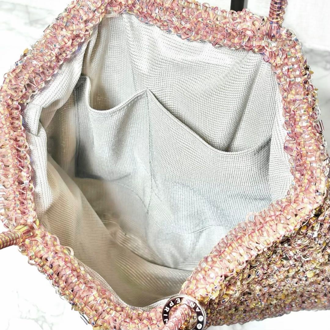 ✨極美品✨アンテプリマ ワイヤー グリッターバッグ ステッラピンク