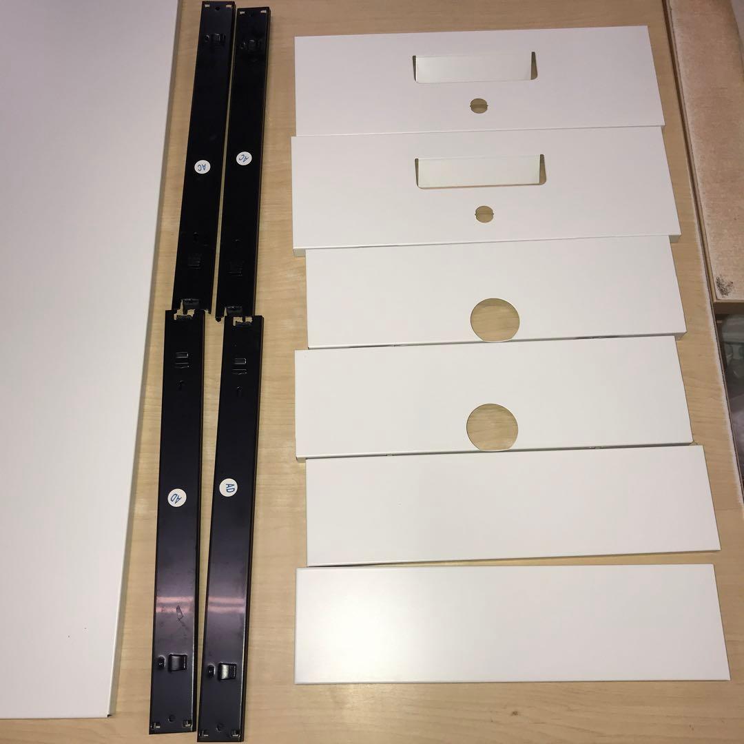 スチール書庫 鍵付き書庫 鍵付きキャビネット 2段引き出し付き A4サイズ収納