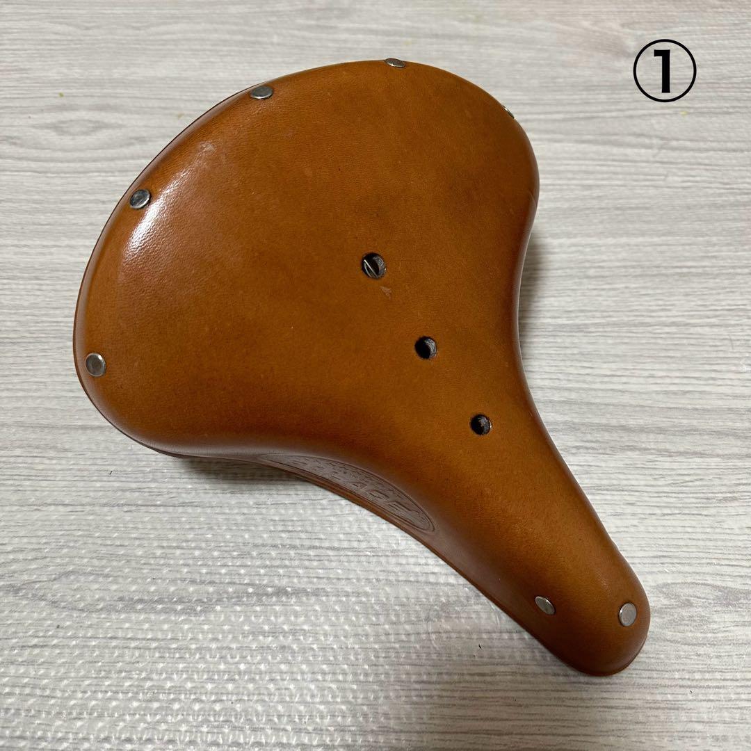 ①カシマ PALACE 革 サドル 自転車 - メルカリ