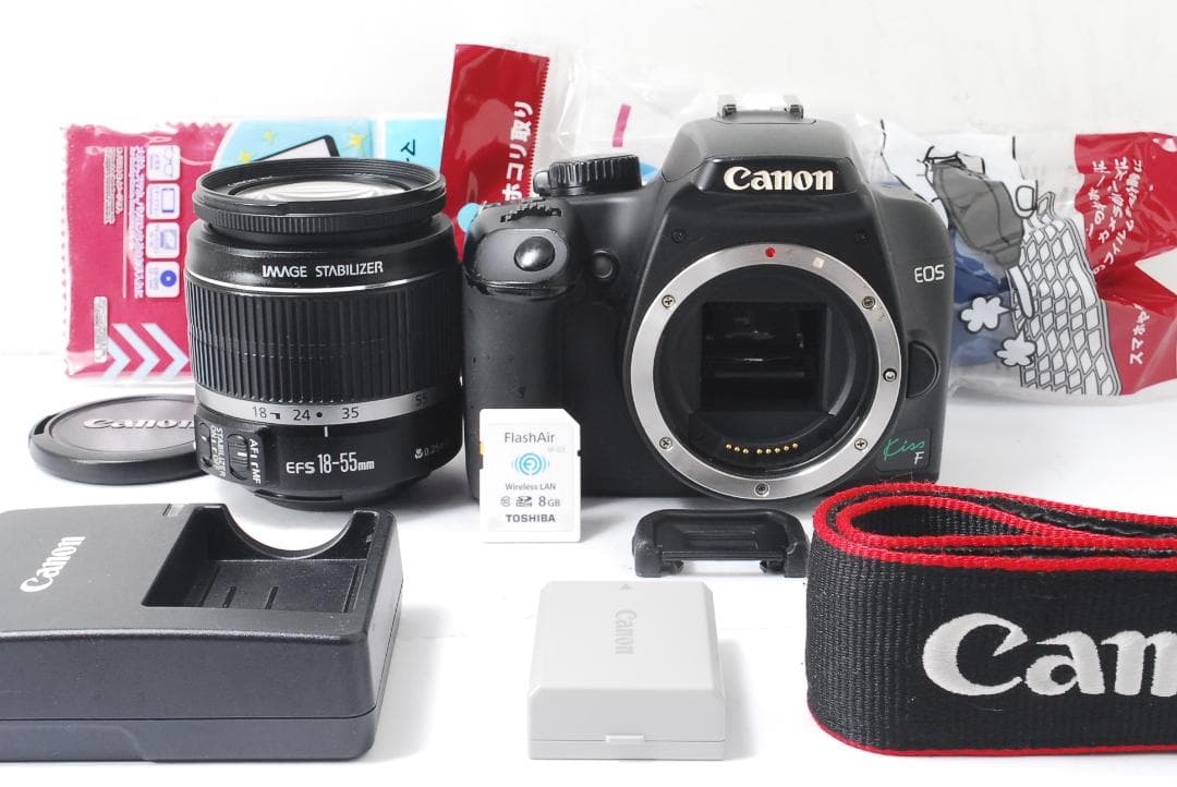 ❤届いてすぐ使える❤スマホに送れる❤Canon kiss Fレンズキット❤