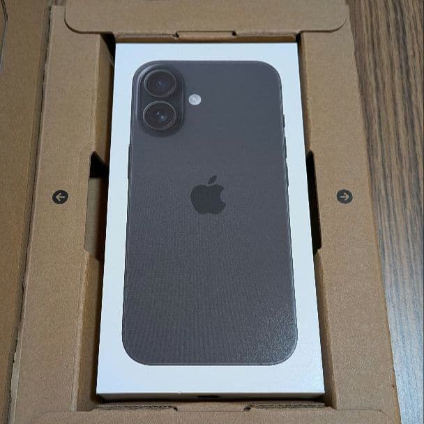 新品未開封 iPhone16 128GB ブラック SIMフリー