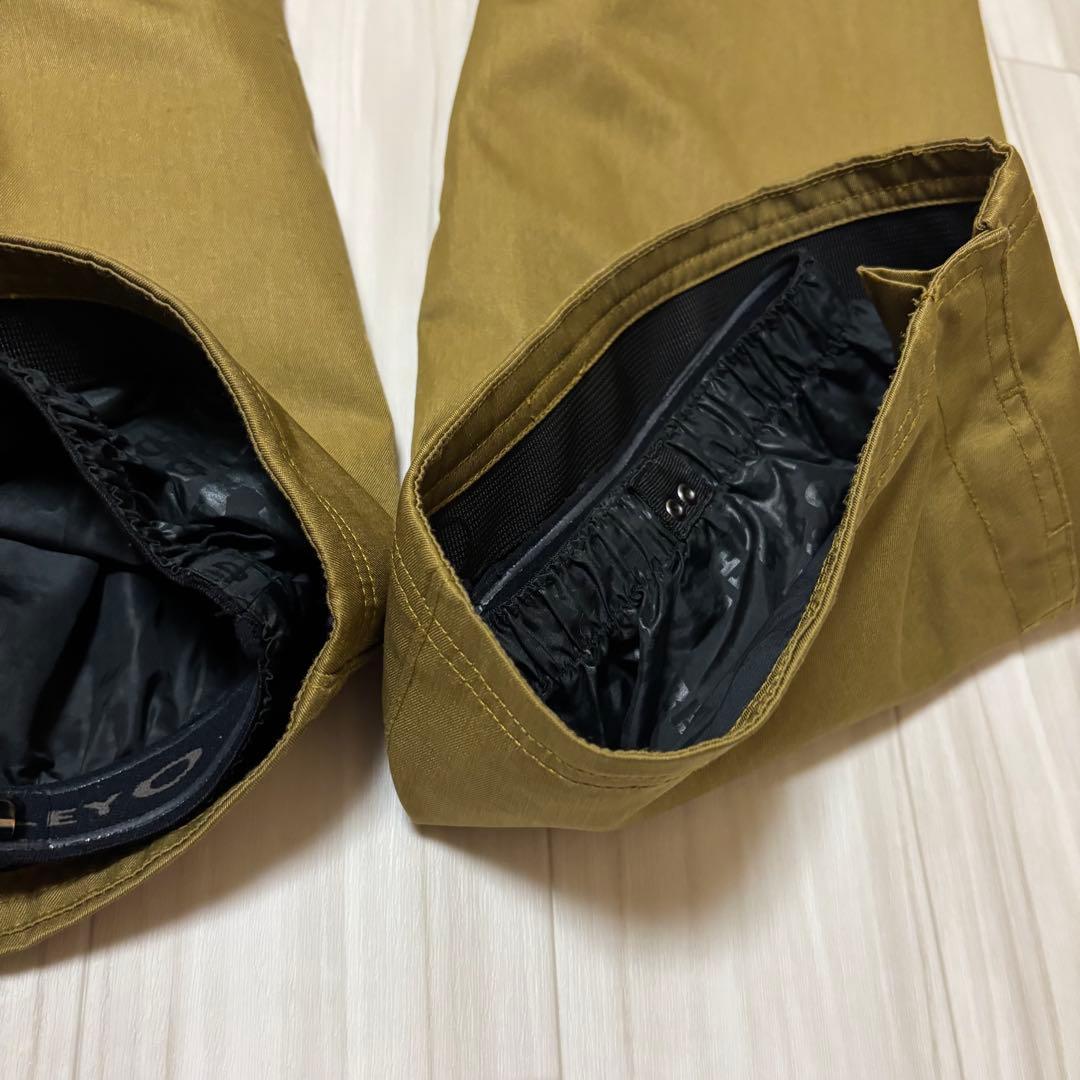 OAKLEY スノーボードパンツ sサイズ オリーブ