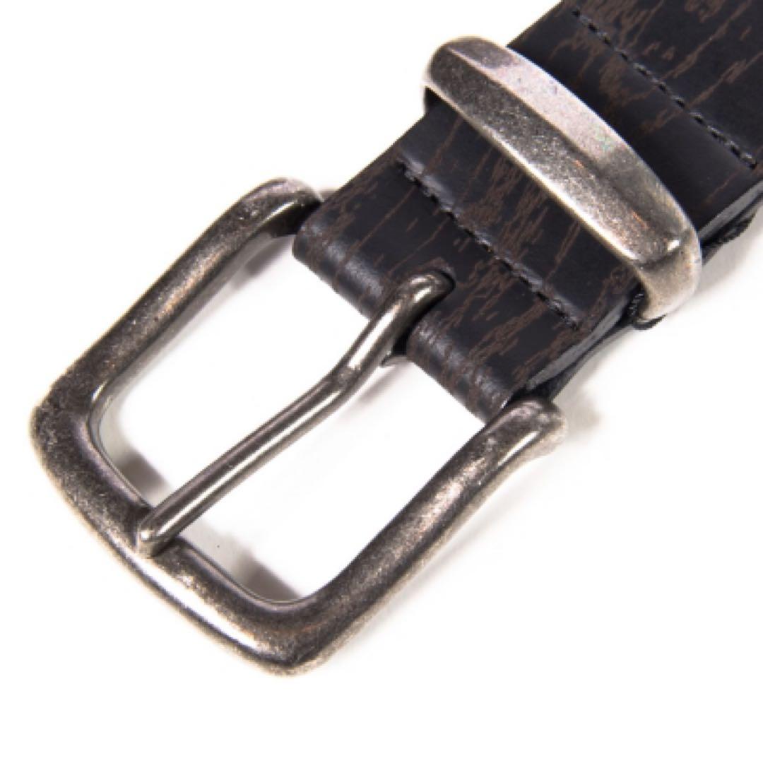 Y*k様 美品☆Back Channel ゴーストライオン カモ レザー ベルト